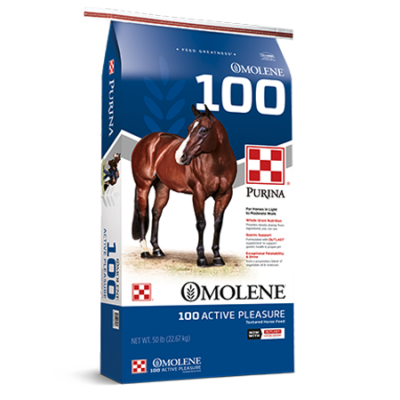 Purina Omolene #100 Active Pleasure Horse Feed
