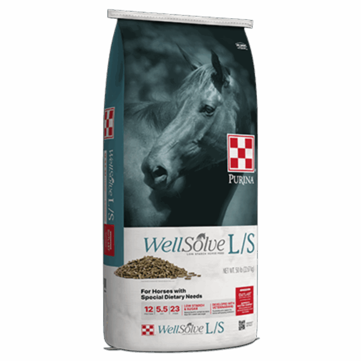 bag of WellSolve Low Starch Horse Feed