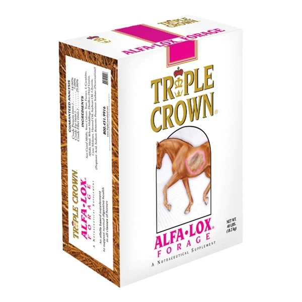 Triple Crown Alfa-Lox Nutraceutical Forage Supplement 40 lb