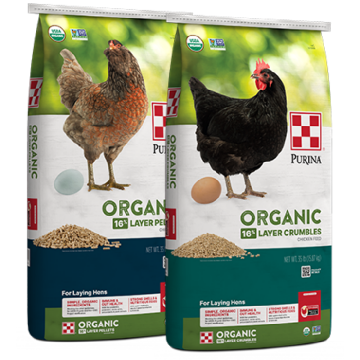 Purina Organic Layer Pellets or Crumbles