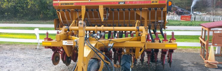 No Till Drill Rental from Cherokee Feed & Seed for pasture renovation