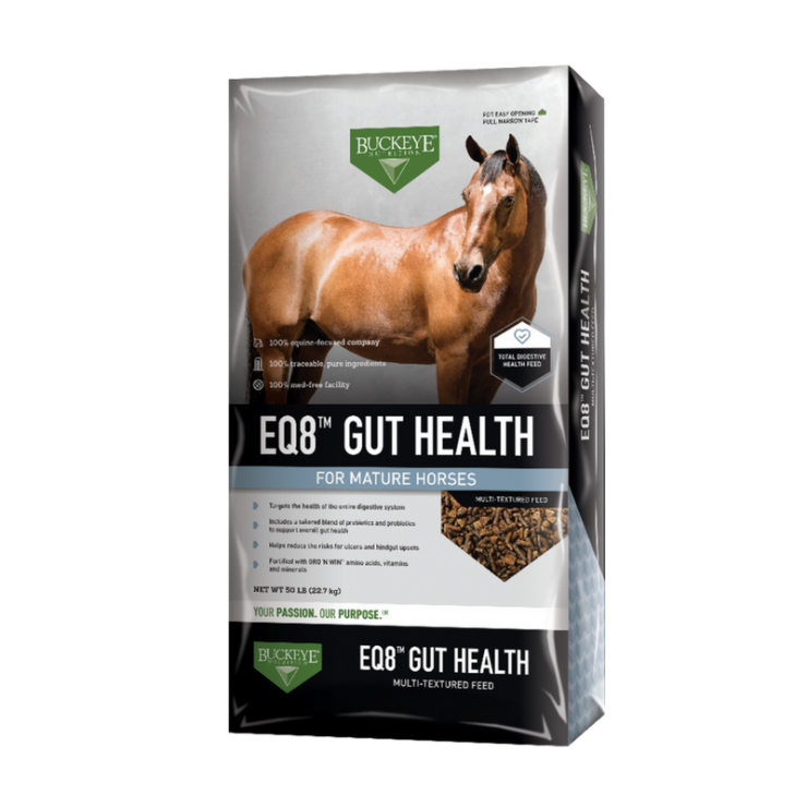Buckeye EQ8 Gut Health Multi-Textured Feed