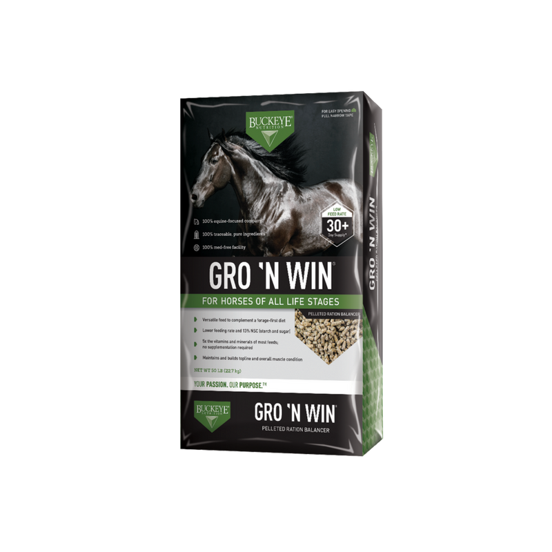 Buckeye Gro N Win Horse Feed North Fulton Feed & Seed