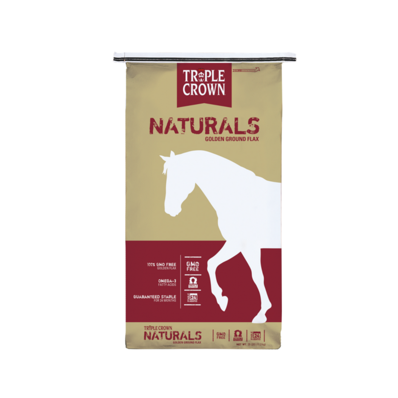 Triple Crown Feed Naturals Golden Ground Flax North Fulton Feed & Seed
