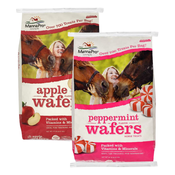 MannaPro Apple & Peppermint Wafers Horse Treats