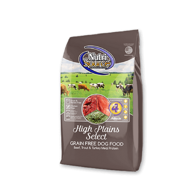 NutriSource High Plains Select Grain Free Dog Food