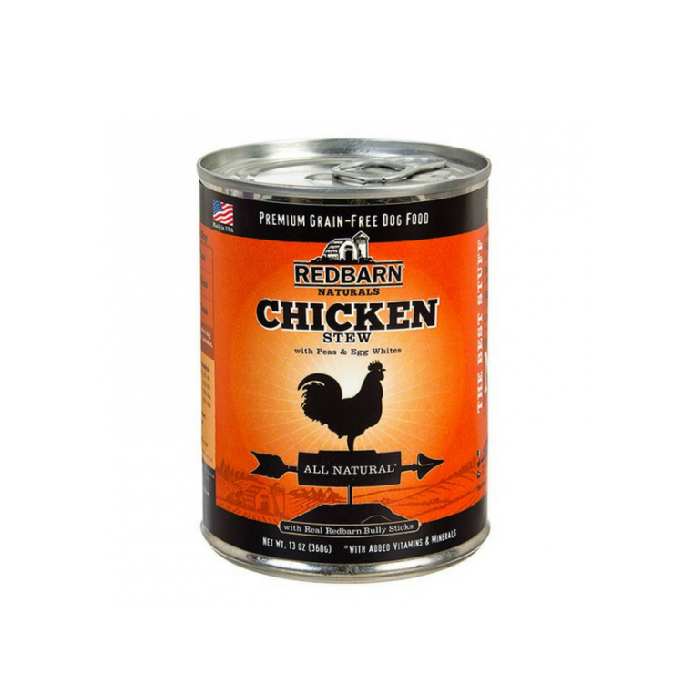 Redbarn Naturals Chicken Stew canned dog food.