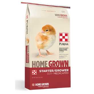 Purina Home Grown Starter/Grower Medicated