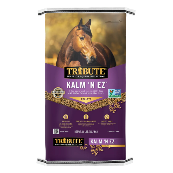 Tribute Kalm 'N EZ Pellet (non-GMO) 50-lb bag