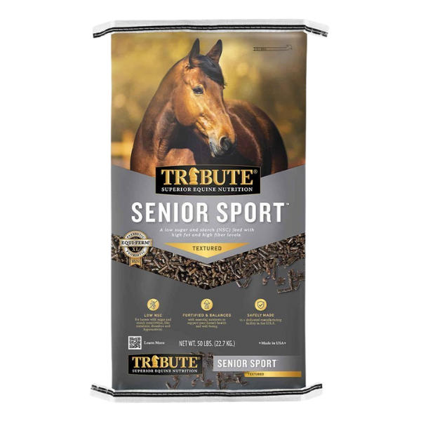 Tribute Senior Sport Textured 50-lb bag