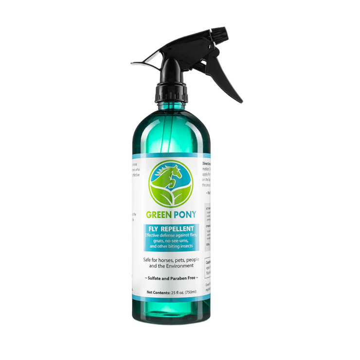 Green Pony Natural Fly Repellent spray bottle