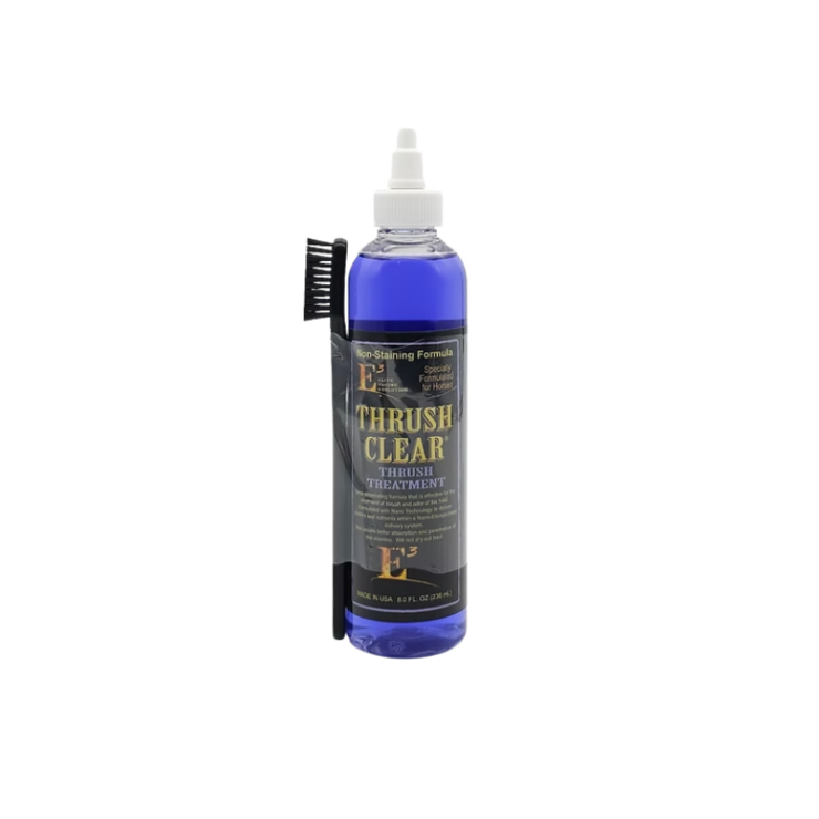 bottle of E3 Thrush Clear Treatment