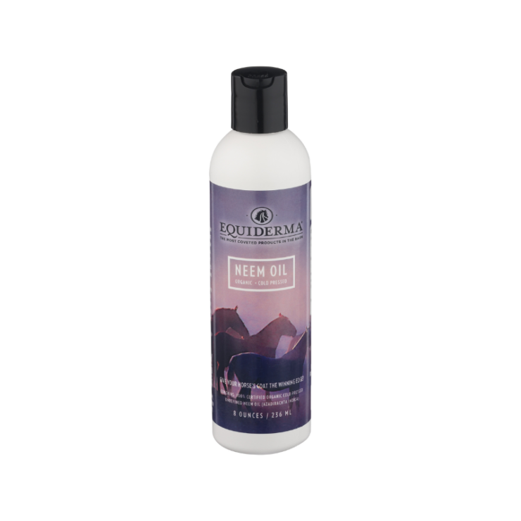 bottle of Equiderma Organic Neem Oil