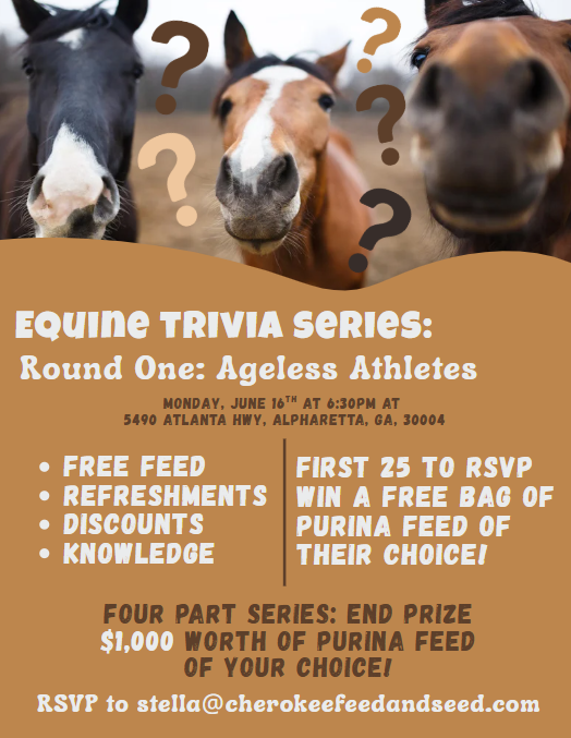 Equine Trivia Series at North Fulton Feed details