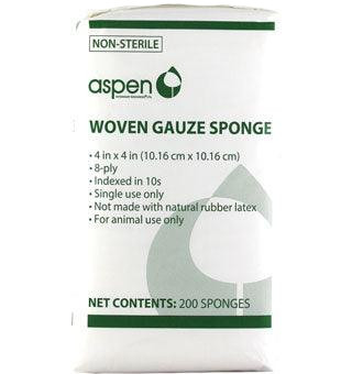 Aspen Vet Gauze Sponge