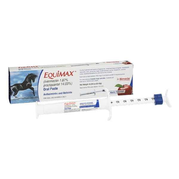 Equimax Paste Horse Dewormer Ivermectin 1.87%