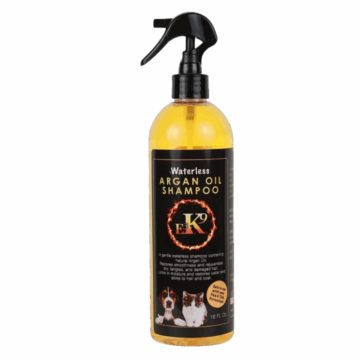 E3 K9 Waterless Argan Oil Shampoo