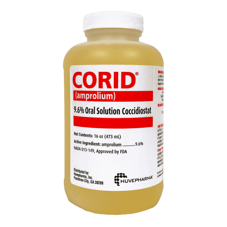 Huvepharma Corid 9.6% Oral Solution - North Fulton Feed & Seed