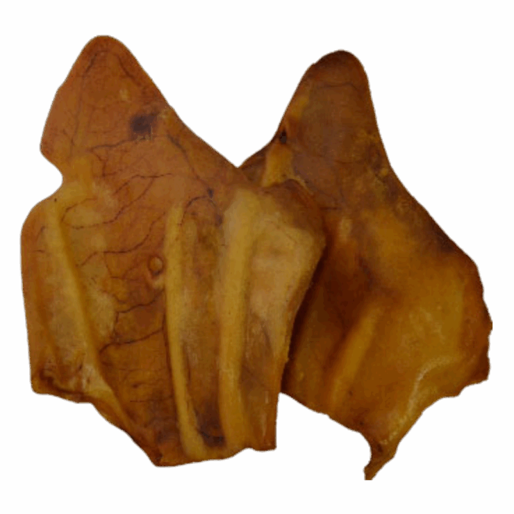 Pig Ears USA Dog Treats. 100 ears per box.