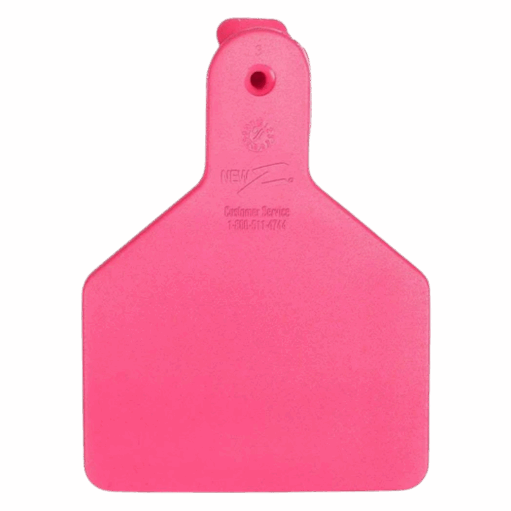 Datamars Z Tags 1-piece Pink Blank Calf Tag 25pk