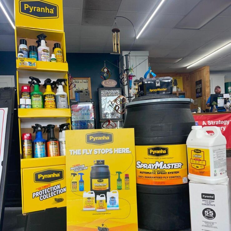 Fly control products at our stores
